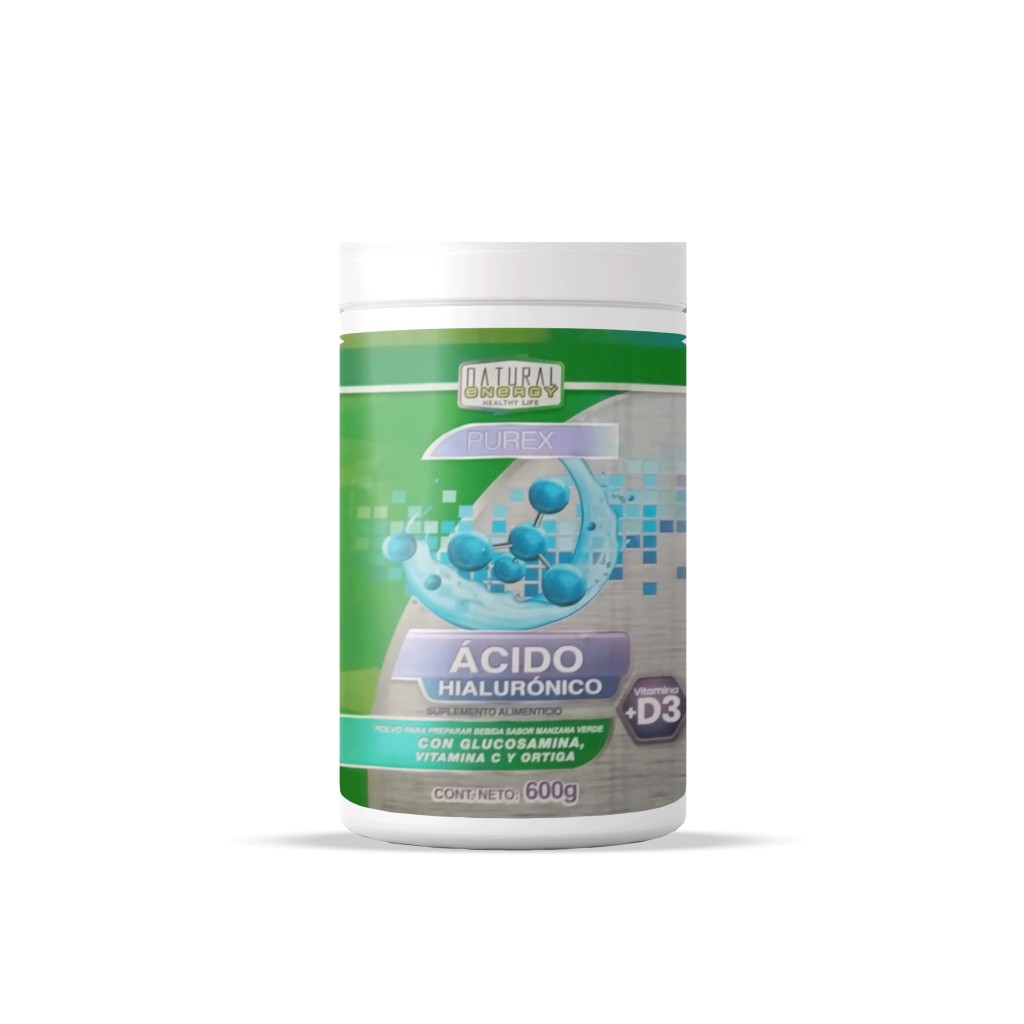 ACIDO HIALURÓNICO NATURAL E.600GR