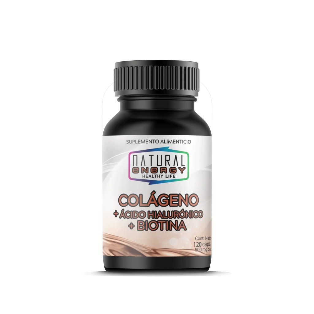 COLAGENO NATURAL E.AC.HIAL.BIOT.60CAP.