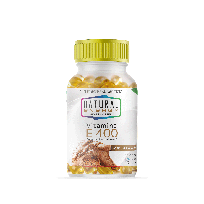 VITAM.E NATURAL E.400MG.120CAP.
