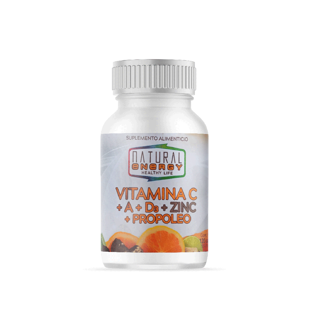 VITAM.C NATURAL E.A+D+Z 120CAP.