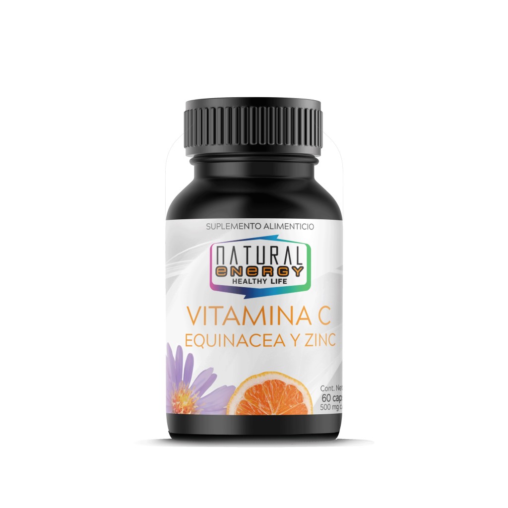 VITAM.C NATURAL E.EQ+ZINC 60CAP.