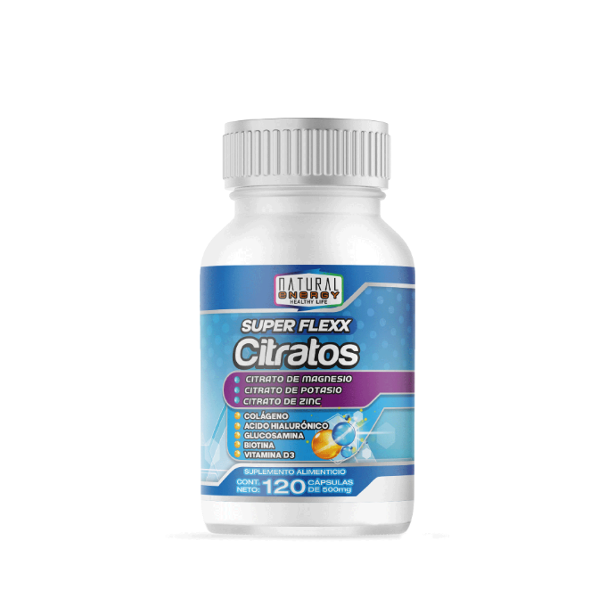 CITRATOS SUPER FLEXX N.E.120CAP.