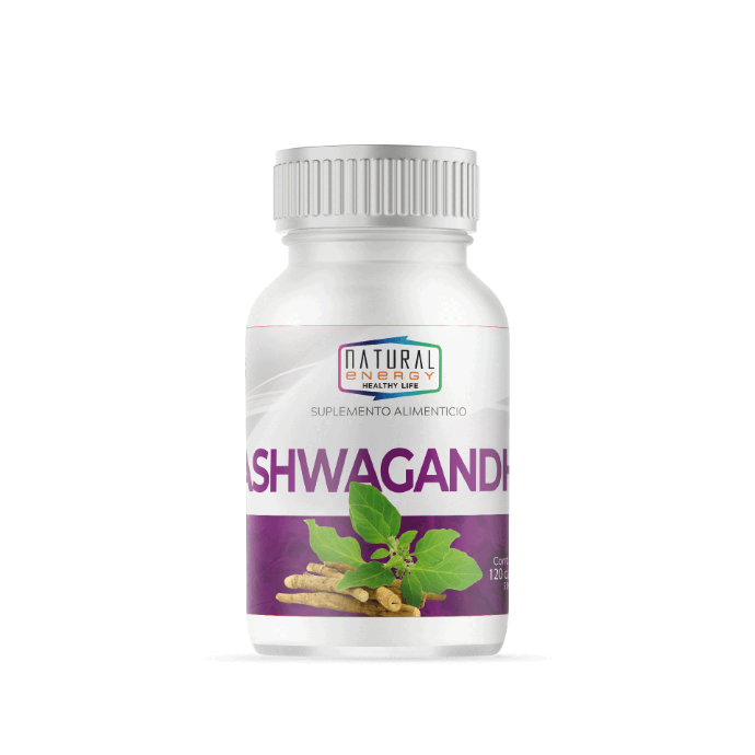ASHWAGANDHA NATURAL E.500MG.120CAP.