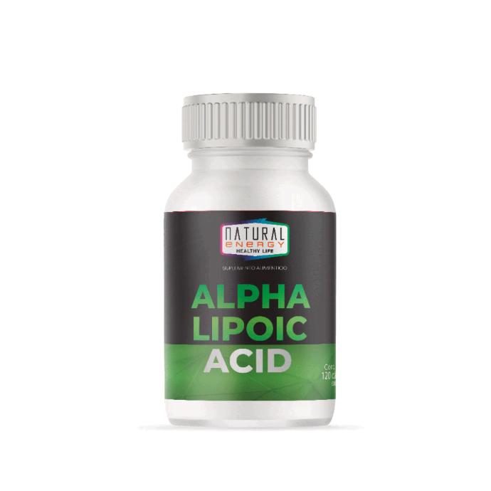 ALPHA LIPOIC ACIDO NATURAL E.120CAP.
