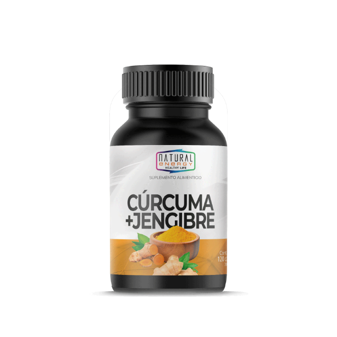 CURCUMA + JENGIBRE NATURAL E.120CAP.