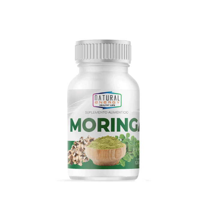 MORINGA NATURAL ENERGY 500MG.120CAP.