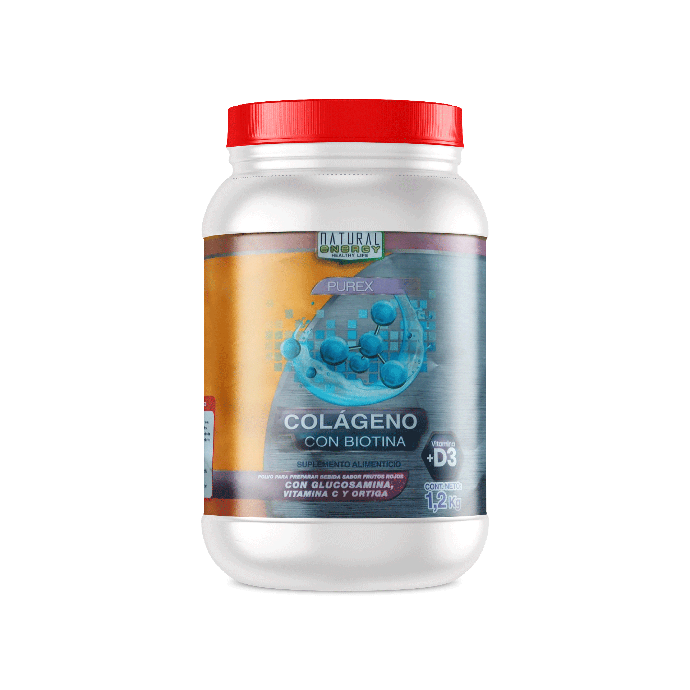COLAGENO PUREX NATURAL E.BIOT.FRU.1.2KG.