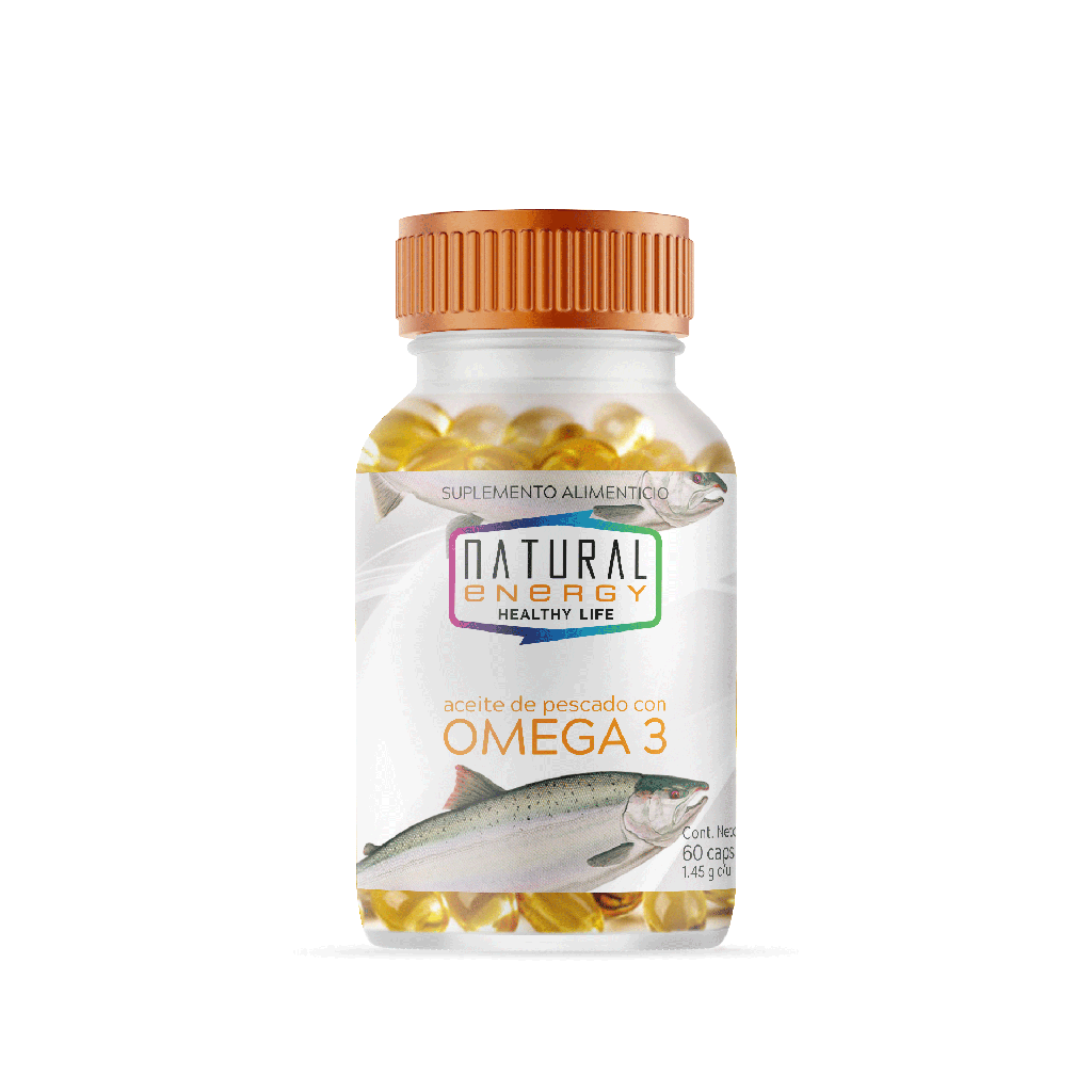 OMEGA 3 NATURAL ENERGY 120CAP.