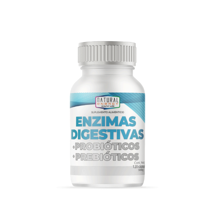 ENZIMAS DIGESTIVAS NATURAL E.120CAP.