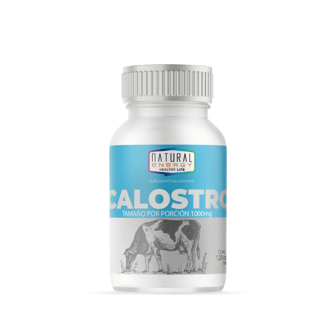 CALOSTRO NATURAL E.500MG.120CAP.