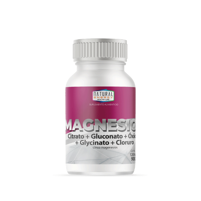 MAGNESIOS NATURAL E.900MG.120TAB.
