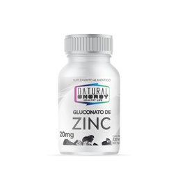 [NNGLUZIN120] GLUCONATO DE ZINC  NATURAL E.120CAP.