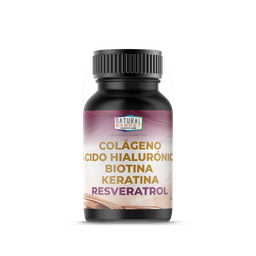 [NNCABNAT60C] COLAGENO NATURAL E.AC.HIAL.BIOT.KER.RESV.60CAP.