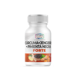 [NNCJECJP120] CURCUMA + JENGIBRE FORTE NATURAL.E.120CAP.